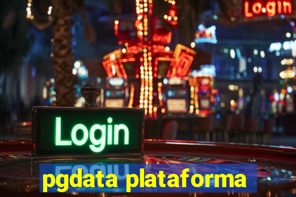 pgdata plataforma